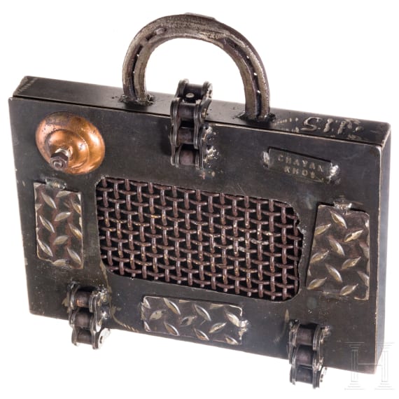 Chaian Khoi and Robuste Odin, "Briefcase", Paris, circa 2000