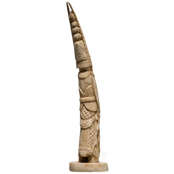 An Indian ivory figure, circa 1900
