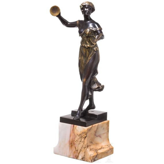 Georges Morin (1874 - 1950) - Dancer with Cymbals, German, 1st half of the 20th century