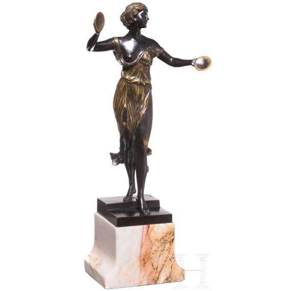 Georges Morin (1874 - 1950) - Dancer with Cymbals, German, 1st half of the 20th century