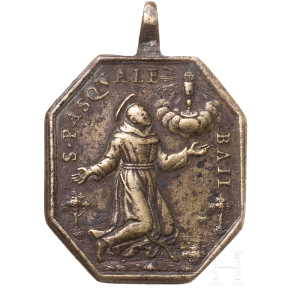A Spanish medal of the Franciscan Order, 18th century