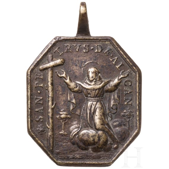 A Spanish medal of the Franciscan Order, 18th century
