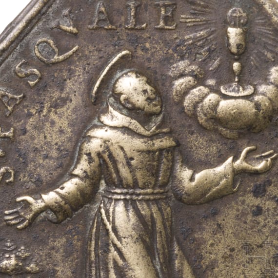 A Spanish medal of the Franciscan Order, 18th century