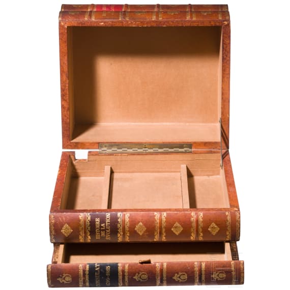 A French book-shaped casket, 19th century