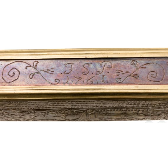 Two brass and copper tobacco boxes, Iserlohn and Dutch, mid-18th century