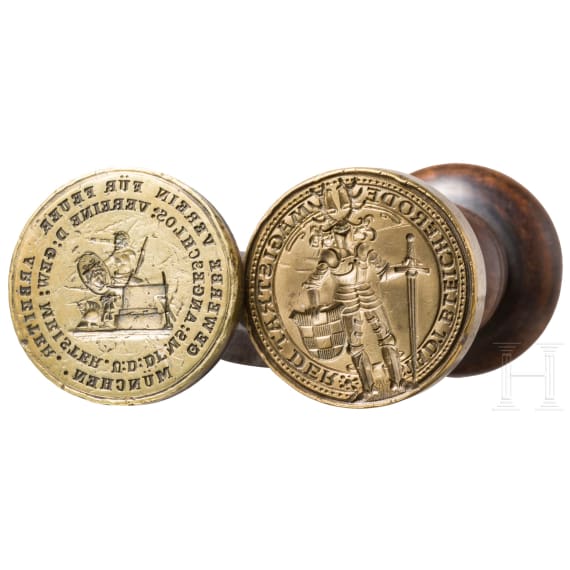 Two German seals, 19th century