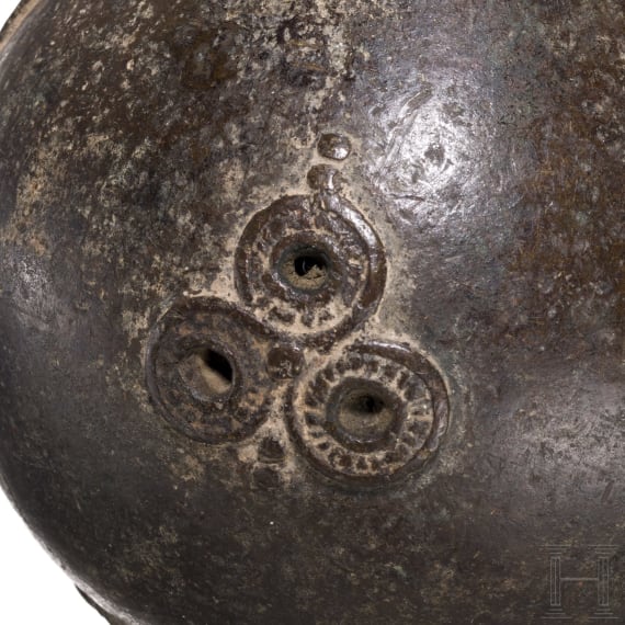 An idiophone (percussion instrument) of the Gurunsi in Burkina Faso, probably 20th century