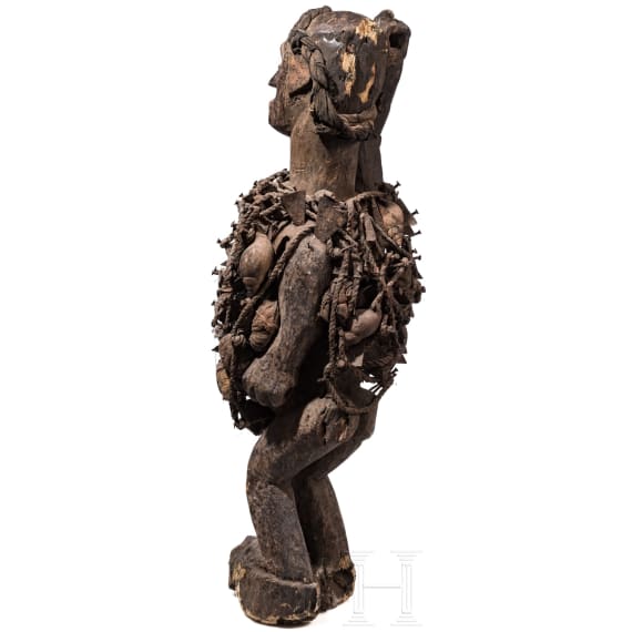 A Congolese fetish figure "Nkonde" of the Bakongo tribe