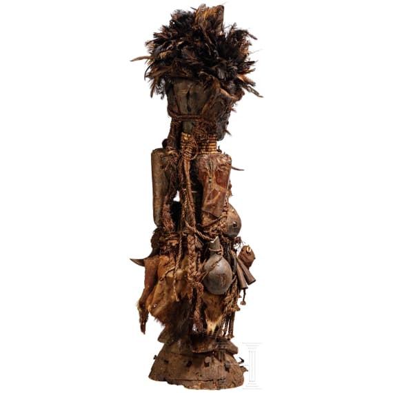 A Congolese standing Songye fetish figure, 20th century