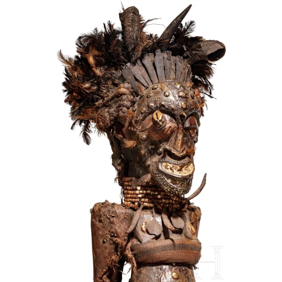 A Congolese standing Songye fetish figure, 20th century