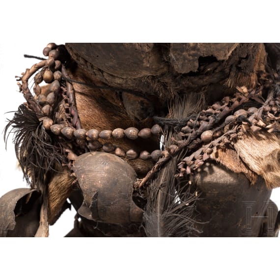 A large Congolese fetish figure of the Songye people