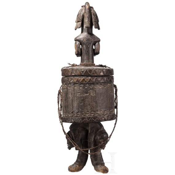 A Gabonese Fang byeri reliquary
