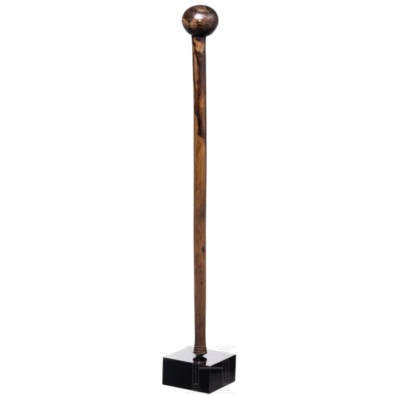 A ball-headed mace as a rank sign of the Gogo in Tanzania, 20th century
