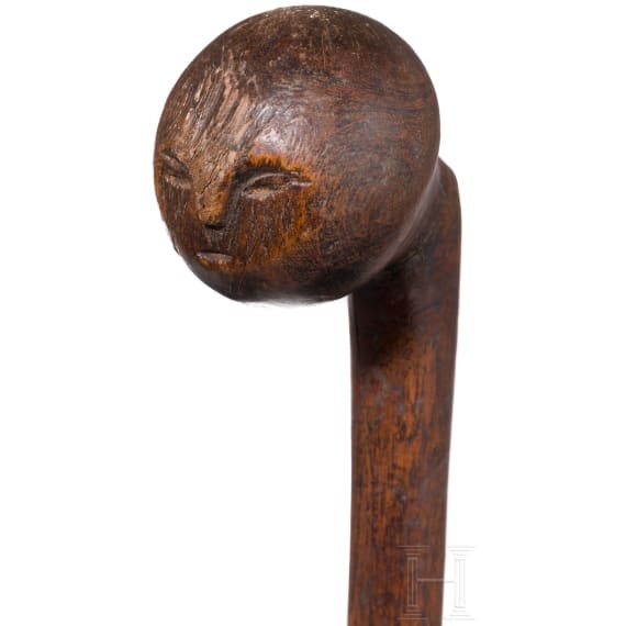 A ball-headed mace as a rank sign of the Gogo in Tanzania, 20th century