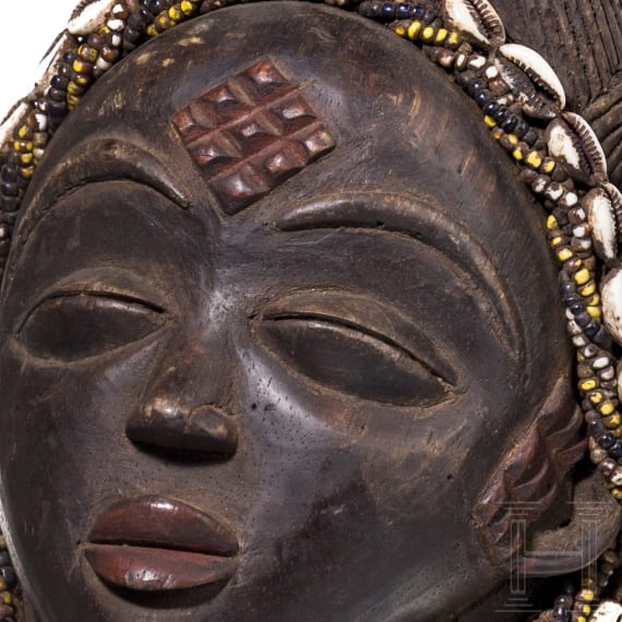 Three African masks, 20th century