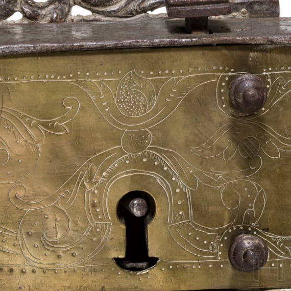A German door lock, circa 1720