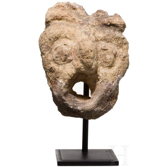 A small French Romanesque gargoyle, 12th century