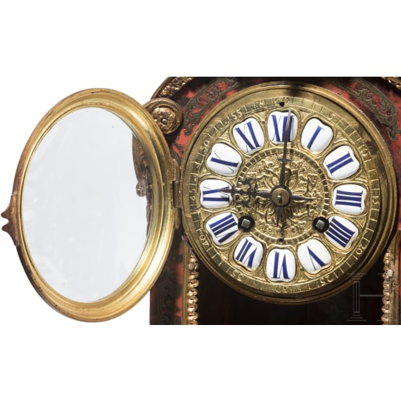 A German Baroque-style mantelpiece clock, 19th century