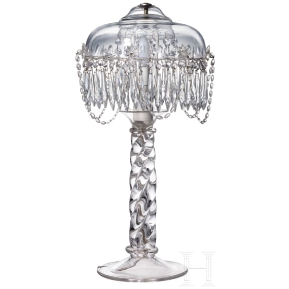 Two German or French table lamps, 2nd half of the 20th century
