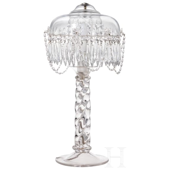 Two German or French table lamps, 2nd half of the 20th century
