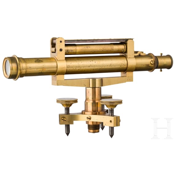 A levelling device, A. Frerk & Sohn, Hanover, late 19th century