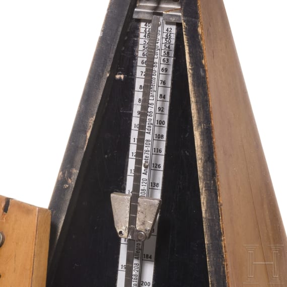 A German Wittner metronome, circa 1920