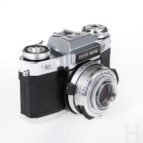 A Zeiss Ikon Contaflex Super B, 50 mm, 35 mm, 85 mm