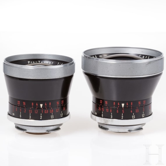 A Zeiss Ikon Contaflex Super B, 50 mm, 35 mm, 85 mm