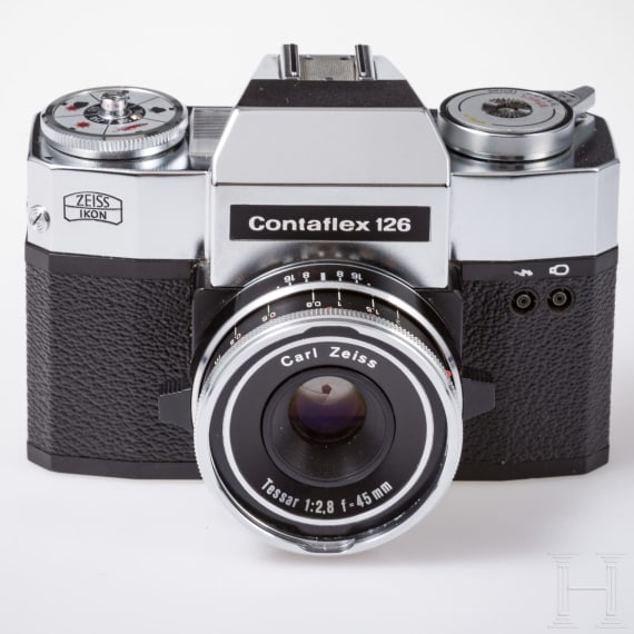 A Zeiss Ikon Contaflex 126 camera