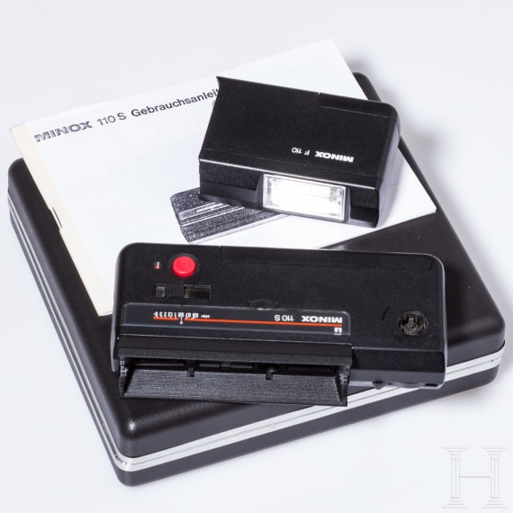 A Minox 110S rangefinder camera