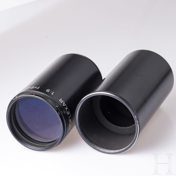 A case with Novoflex quick shooting lenses "Follow Focus Lenses"