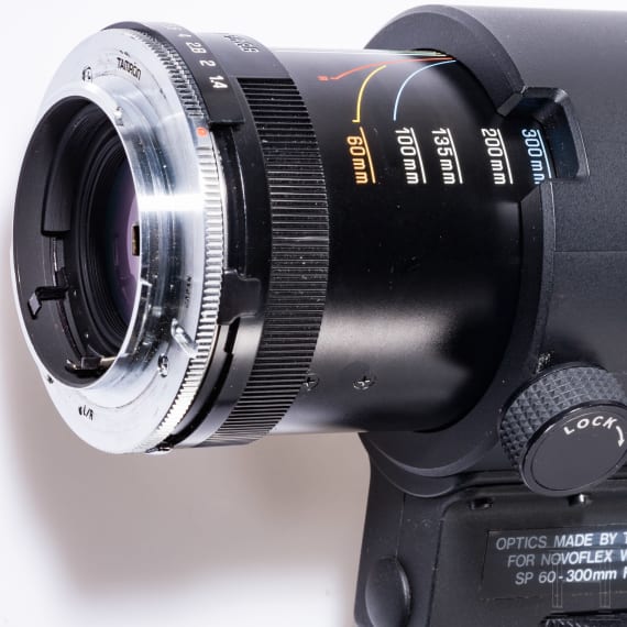 A Novoflex Quick Focus Lens 3.8 - 5.5/60-300 mm "Follow Focus Lenses"
