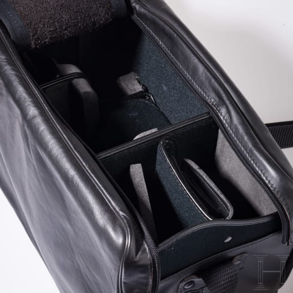 Four Leica leather bags