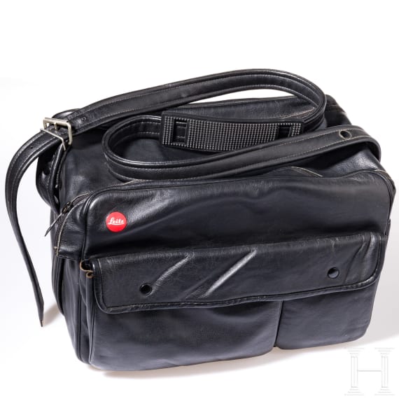 Four Leica leather bags