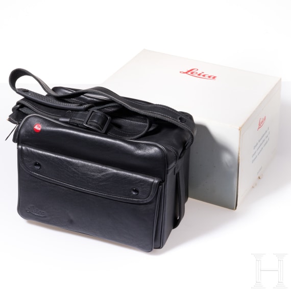 Four Leica leather bags