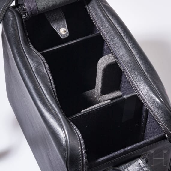Four Leica leather bags