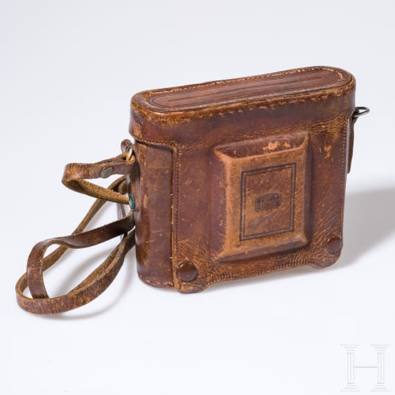 Eight ever-ready bags for Zeiss Ikon, Contarex, Contaflex, Ikonta and a lens case