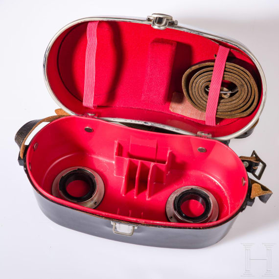 Five leather bags and six lens cases