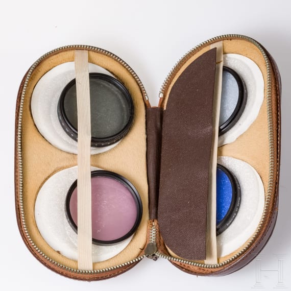 A small group of attachment lenses and filters, Heliopan