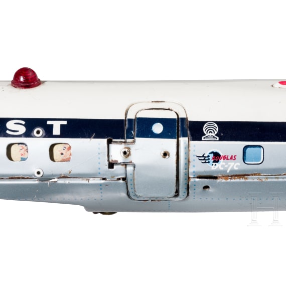 A Yonezawa DC-7C Plane of the Northwest Orient Airlines