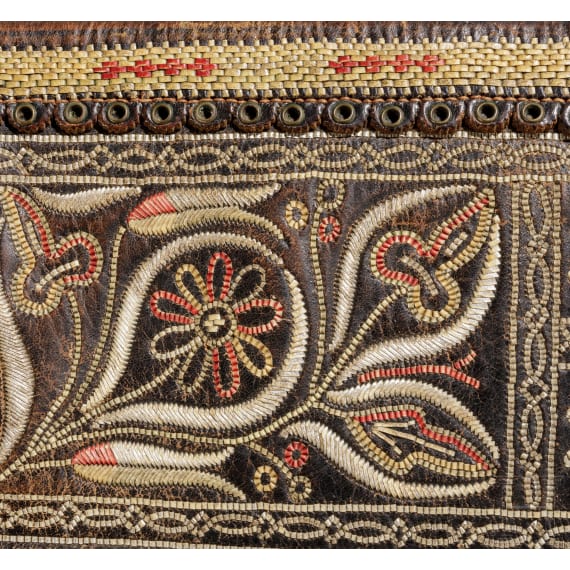 Two Transylvanian traditional dress belts, 19th century
