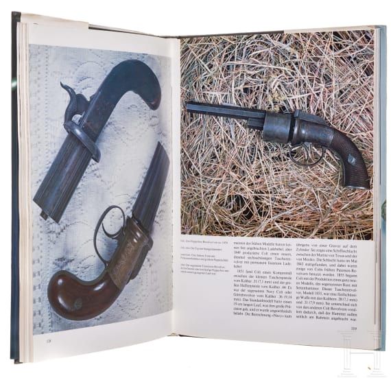 Ten German volumes of weapons literature, 2nd half of the 20th century