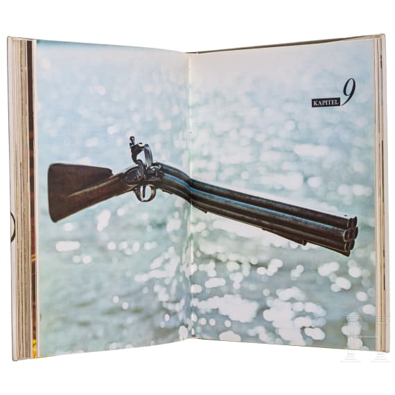 Ten German volumes of weapons literature, 2nd half of the 20th century