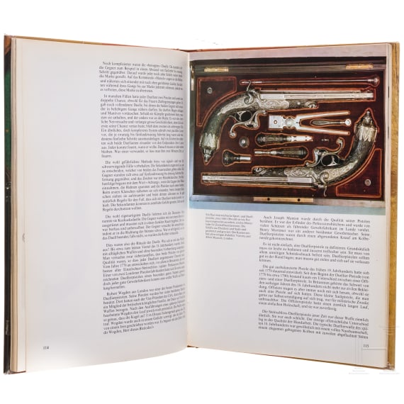 Ten German volumes of weapons literature, 2nd half of the 20th century