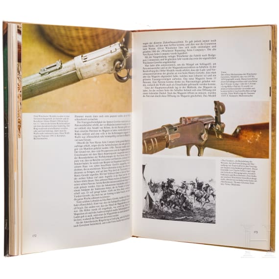 Ten German volumes of weapons literature, 2nd half of the 20th century