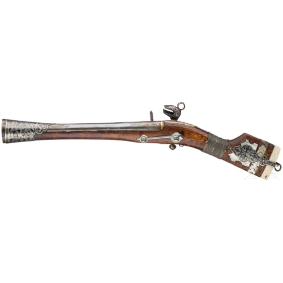 A Caucasian blunderbuss pistol, 19th century