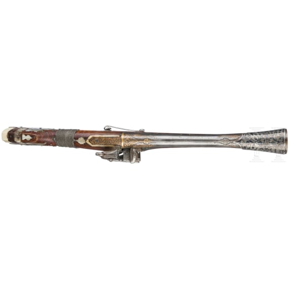 A Caucasian blunderbuss pistol, 19th century