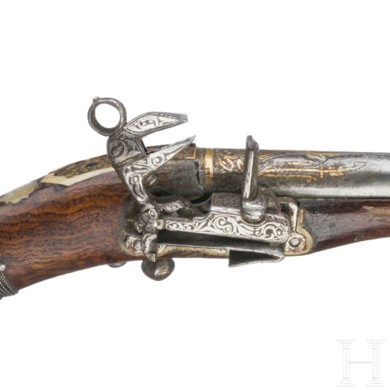 A Caucasian blunderbuss pistol, 19th century