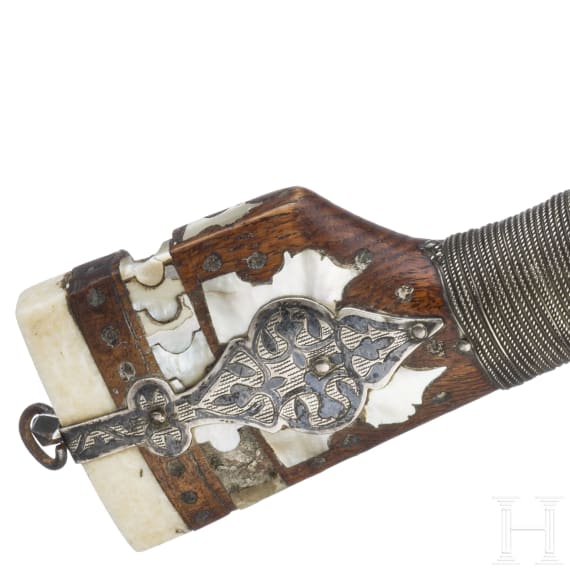 A Caucasian blunderbuss pistol, 19th century
