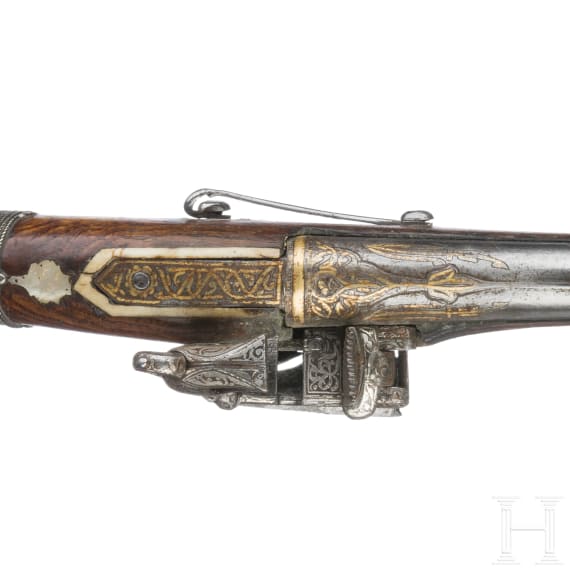 A Caucasian blunderbuss pistol, 19th century
